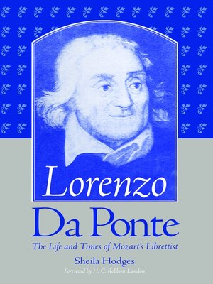 cover image of Lorenzo Da Ponte